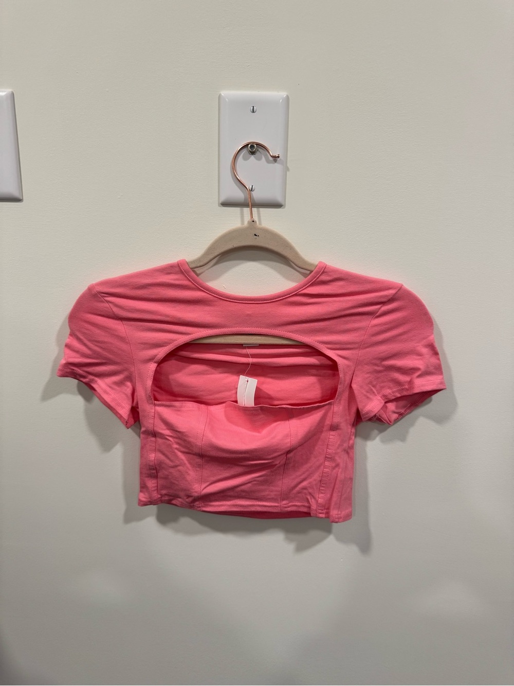 Urban Outfitters Pink Crop Top
